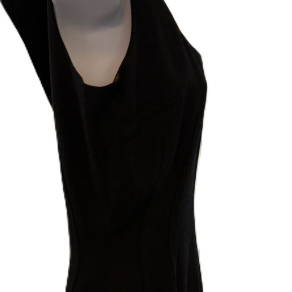 Dolce & Gabbana grey square neck virgin wool mini sheath dress Sz 44 US Sm/Med - Picture 6 of 12